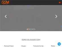 Tablet Screenshot of gsmpersonal.com.br
